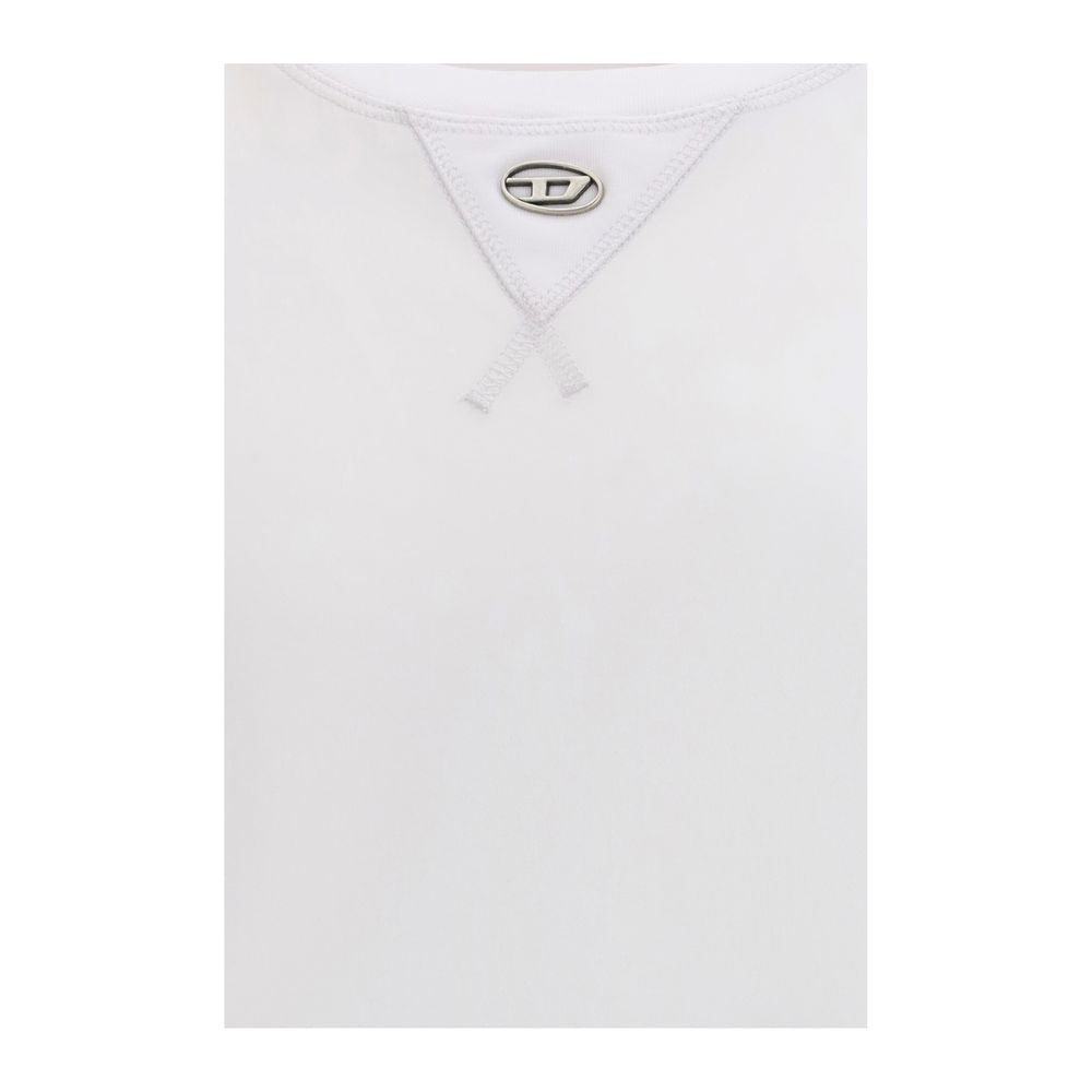Diesel Black Cotton T-Shirt - T-madjust-tr