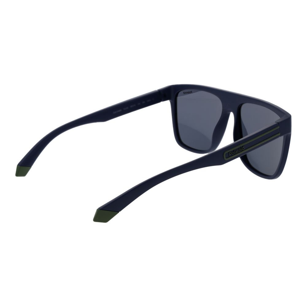 Polaroid Men's Sunglasses – Blue Polycarbonate Frame, Polarized Lenses