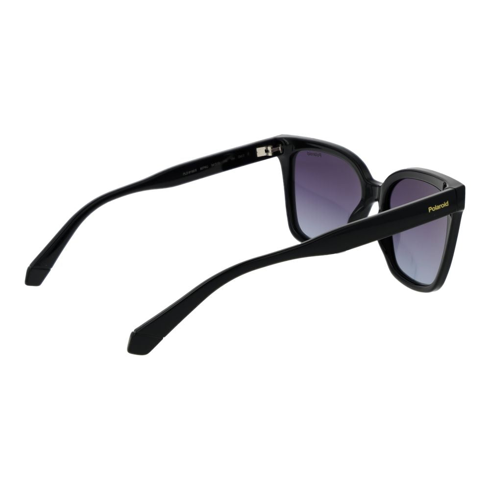 Polaroid Women's Sunglasses – Black Polycarbonate Frame, Grey Polarized Lenses
