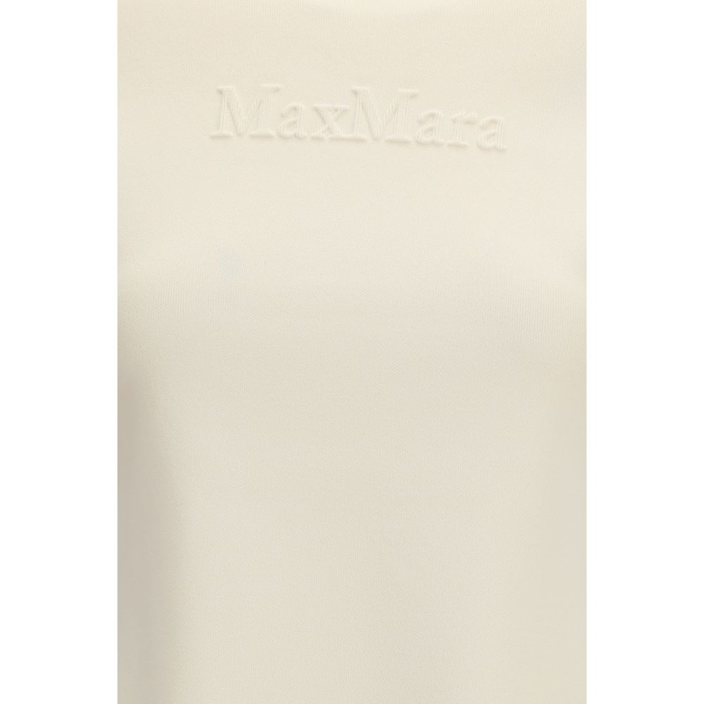 Max Mara Mxpauster Pure Beige Viscose T-Shirt