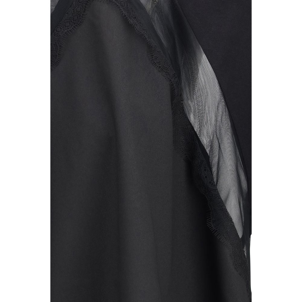 PINKO Black Cotton T-Shirt - Stephanie
