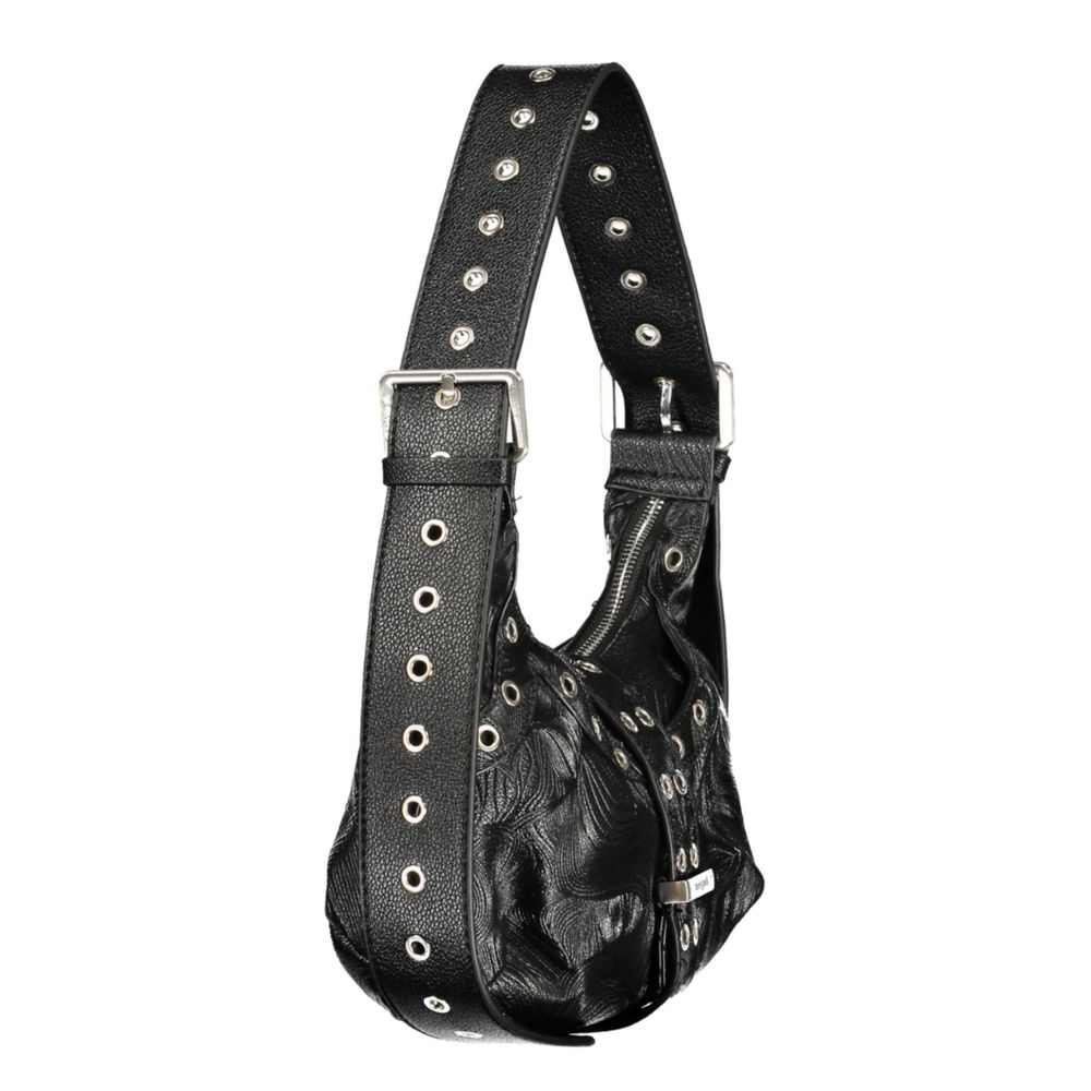 Desigual Black Polyurethane Women's Mini Bag - Moonstone Margot
