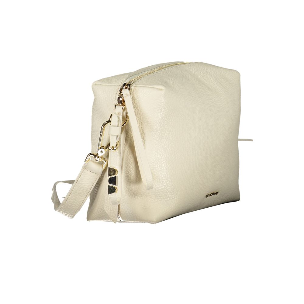 Coccinelle Nory Bag in Bianco Leather