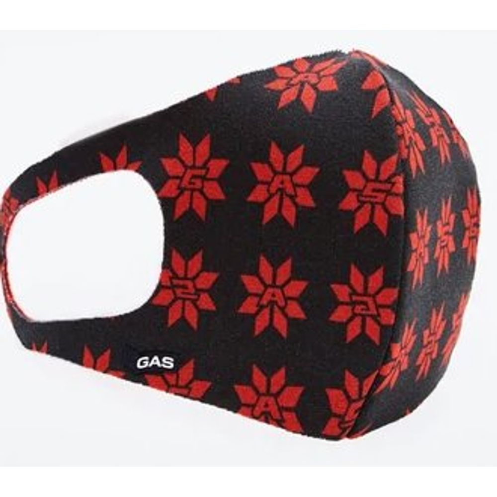 GAS Black Cotton Facemask