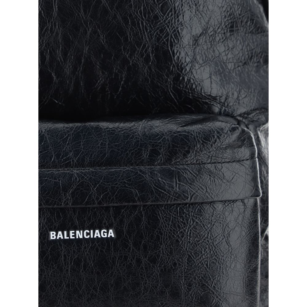 Balenciaga Black Calf Leather Bos Taurus Backpack: An Icon of Avant-Garde Design