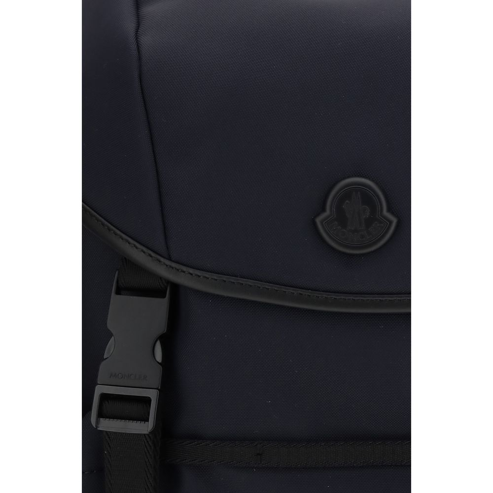 Moncler Black Polyamide Tech Backpack