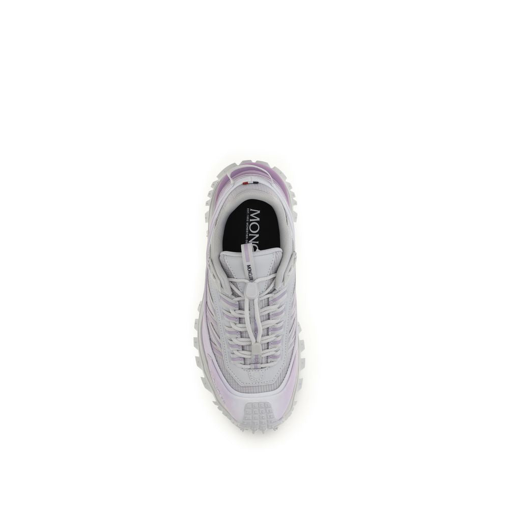Moncler Grenoble Purple Polyamide Athletic Sneakers