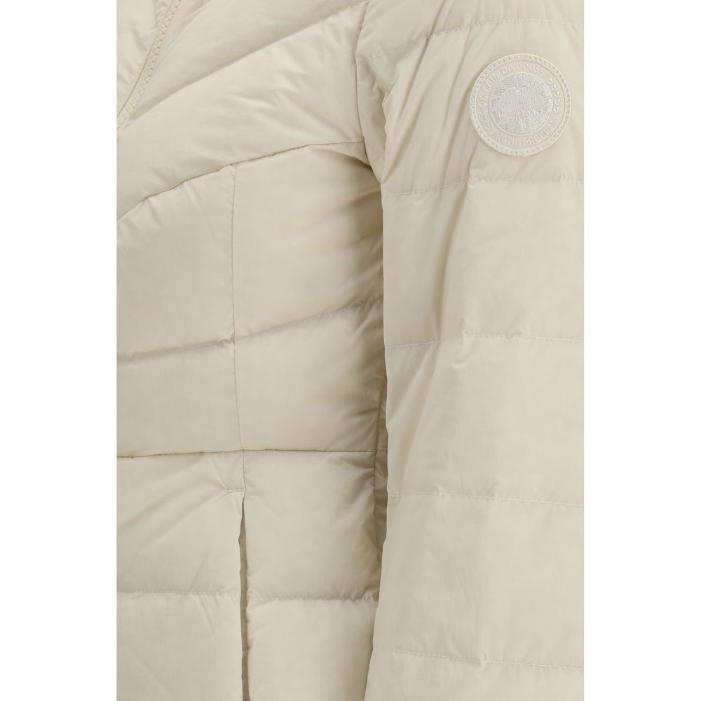 Clair Full-Length Jacket by Canada Goose - Beige Nylon