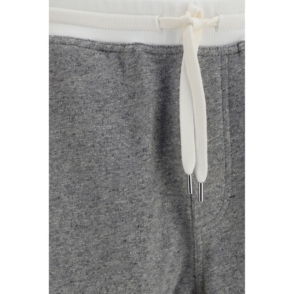 Brunello Cucinelli Gray Cotton Joggers