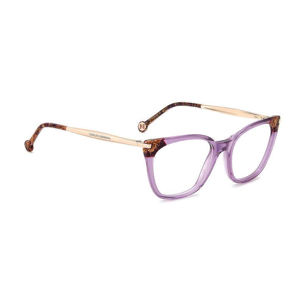 Carolina Herrera Women’s Optical Glasses – Purple Cat Eye Frames