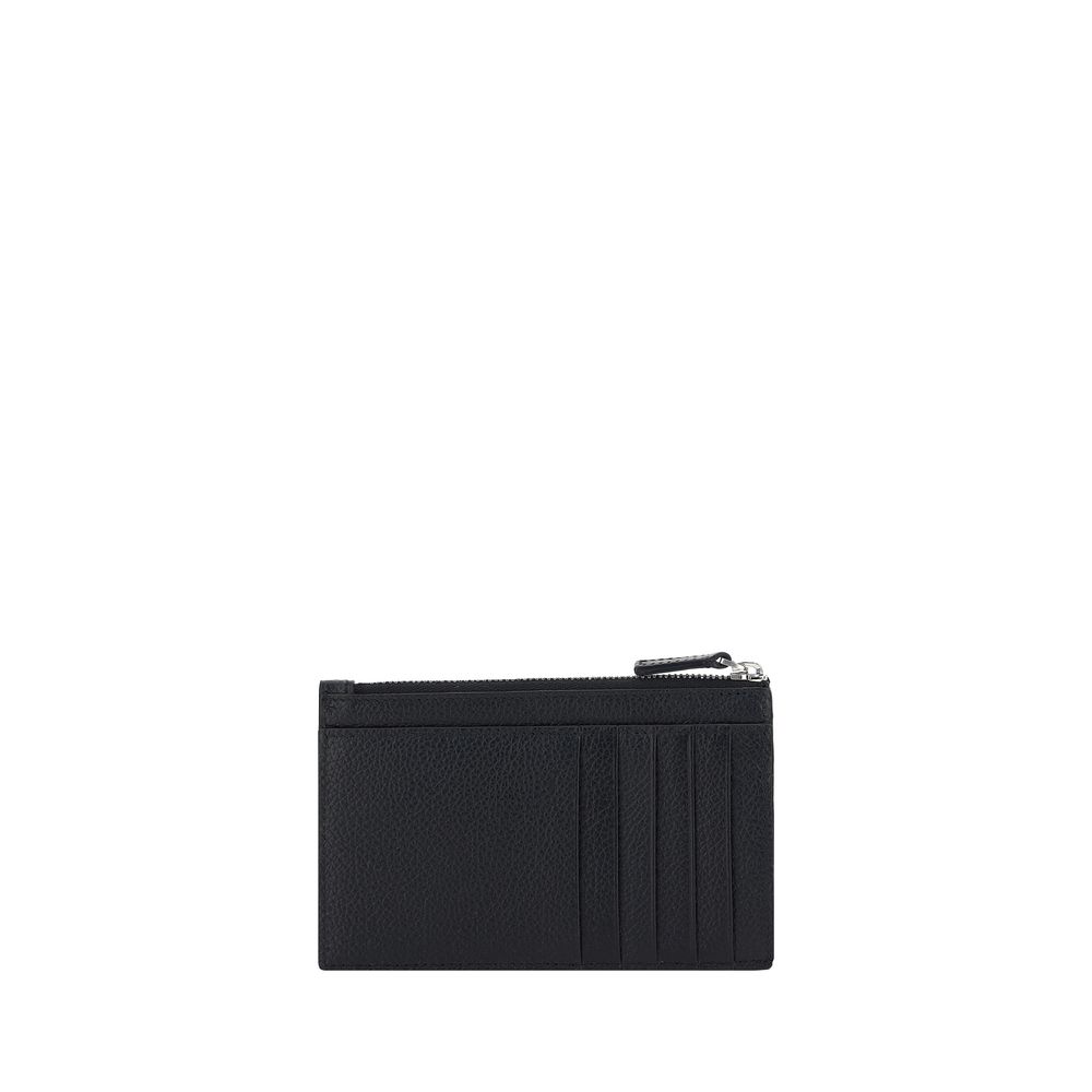 Balenciaga Black Calf Leather Bos Taurus Wallet - Iconic Style Meets Practicality