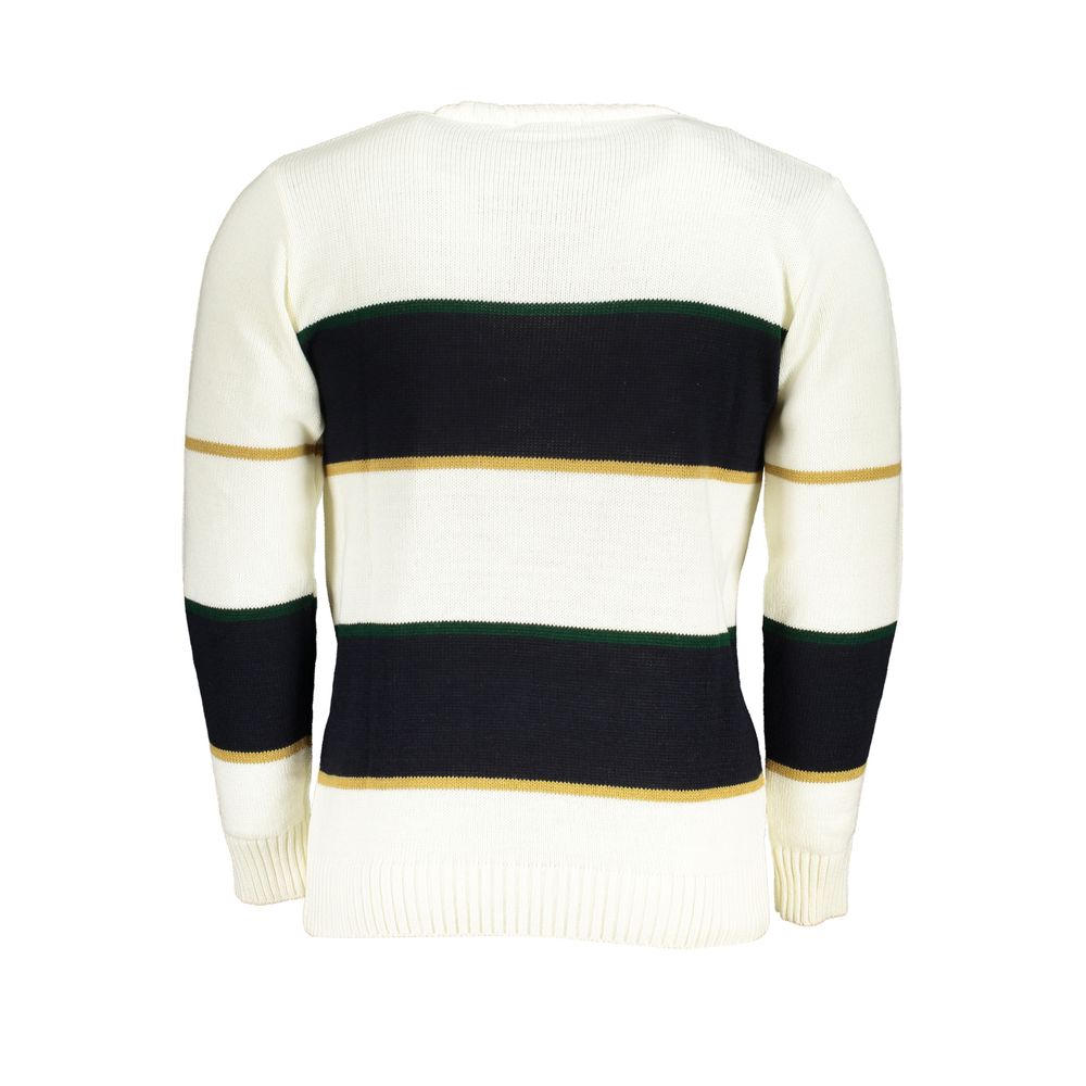 U.S. Grand Polo White Acrylic Men Sweater - XXL
