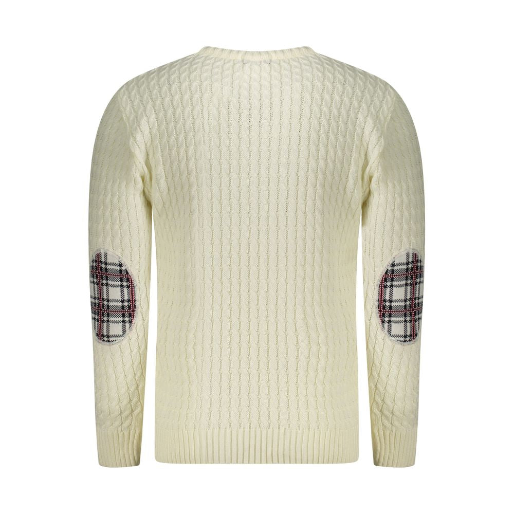 U.S. Grand Polo Bianco Acrylic Men Sweater - XXL