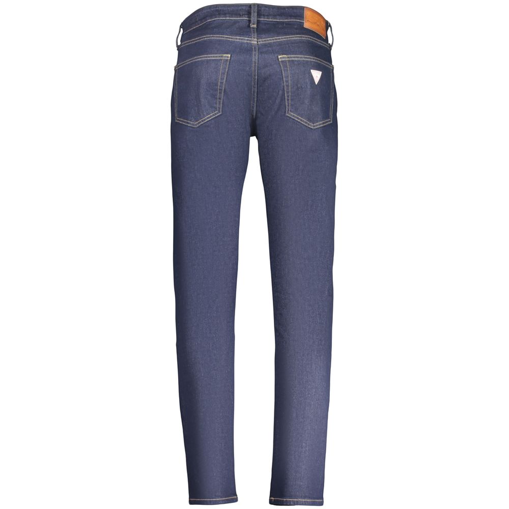 Guess Jeans Blu Cotton Men Jeans - G14 Slim