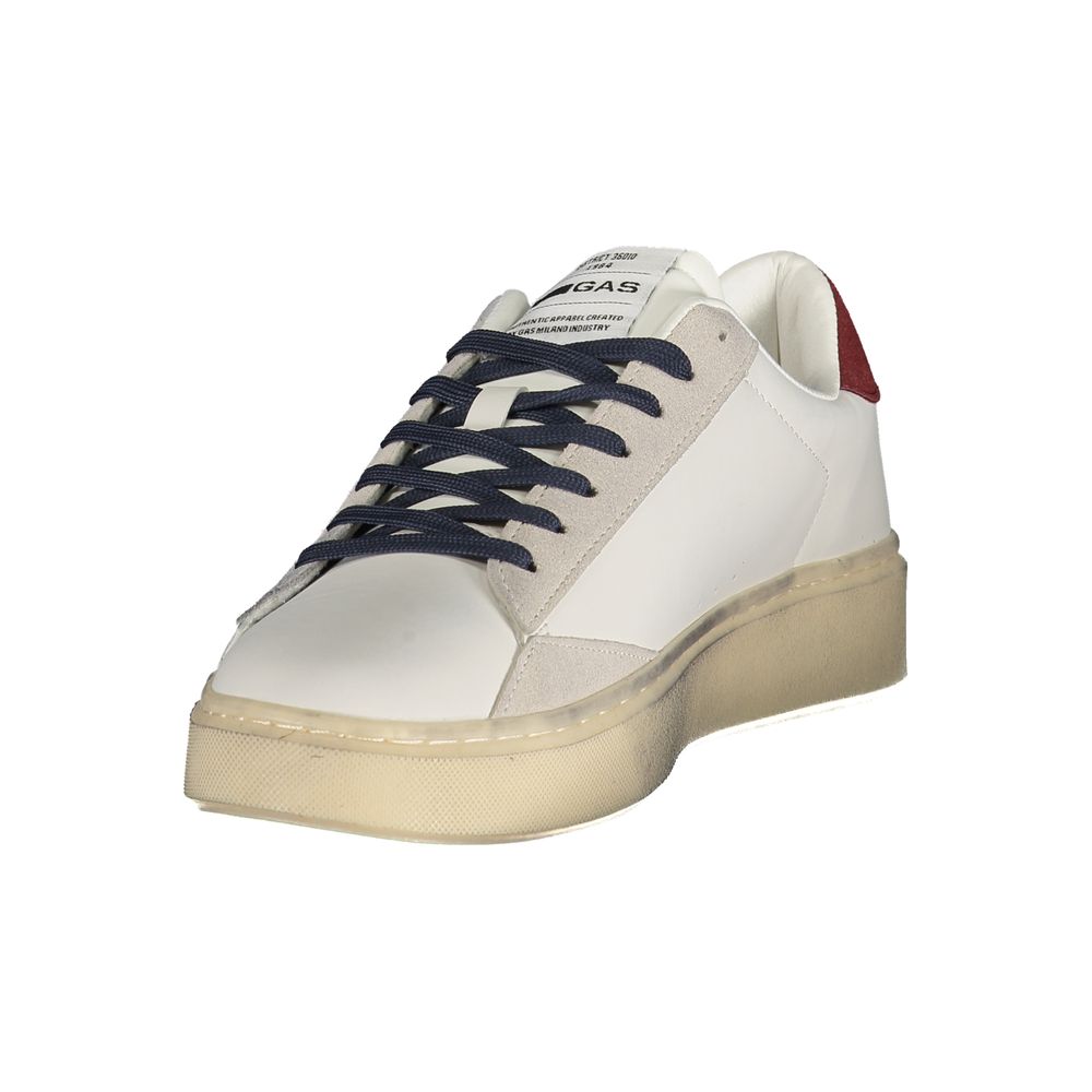 Gas Leonard Mix White Polyurethane Men Sneaker EU41/US8