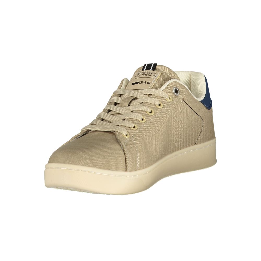 GAS Sammy CVS Beige Polyester Men Sneaker