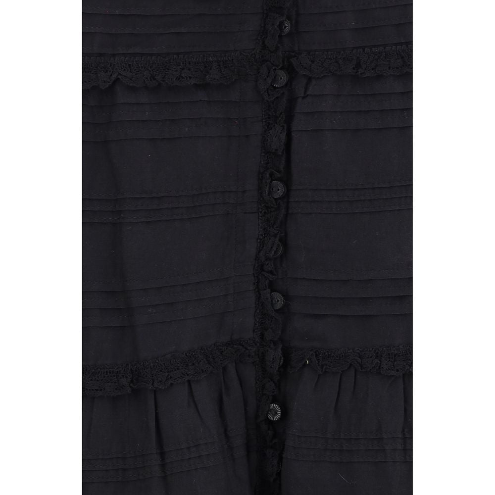 Marant Étoile Black Paoline Maxi Skirt