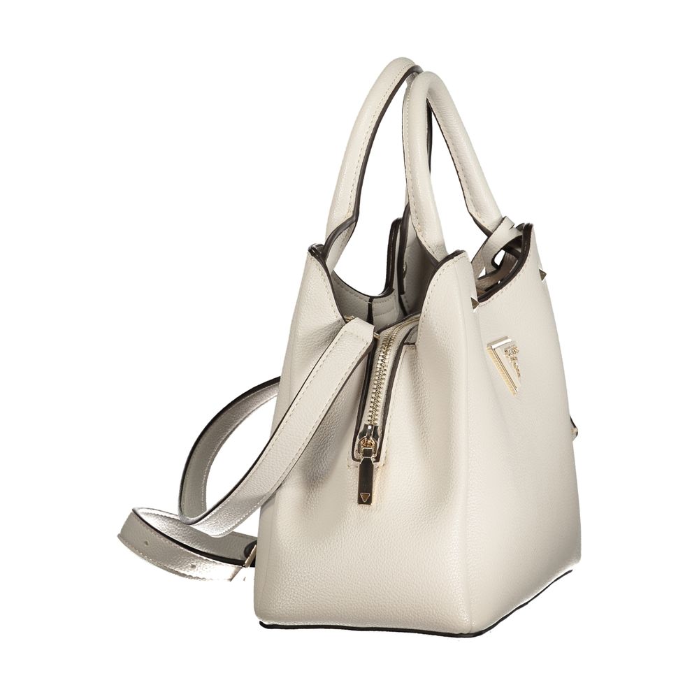 Guess Jeans Grigio Poliuretano Women Handbag - Iconic Style and Versatility