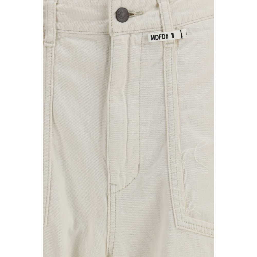Maison Mihara Yasuhiro Cut-Out Pocket Denim Pants