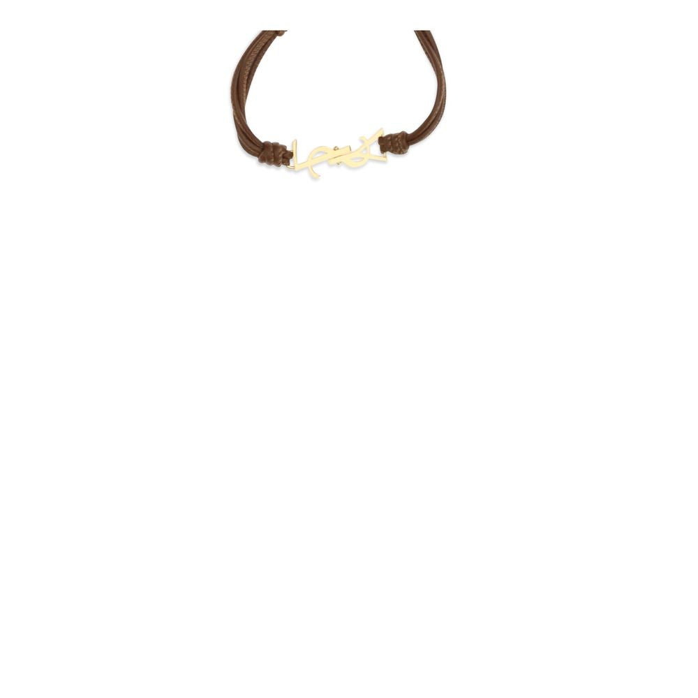 Saint Laurent Bicolor Calf Leather Bos Taurus Bracelet
