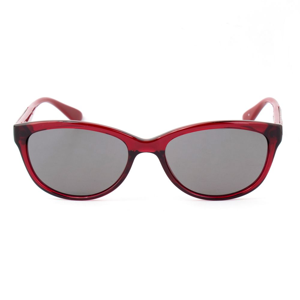 Guess Women’s Sunglasses – Red Acetate Frame, Grey Lenses