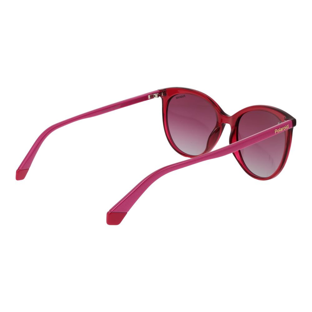 Polaroid Women’s Sunglasses – Purple Plastic Frame, Polarized Lenses
