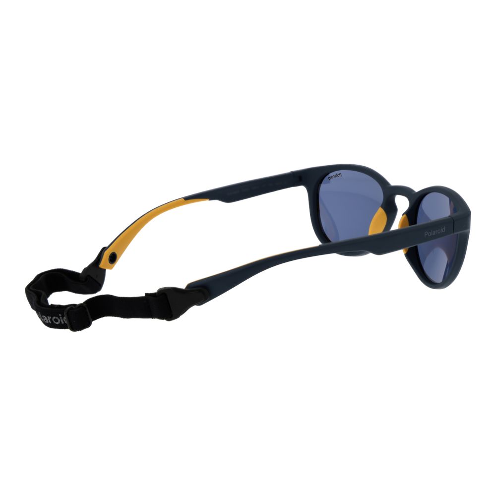 Polaroid Blue Nylon Sunglasses – Stylish Unisex Eyewear