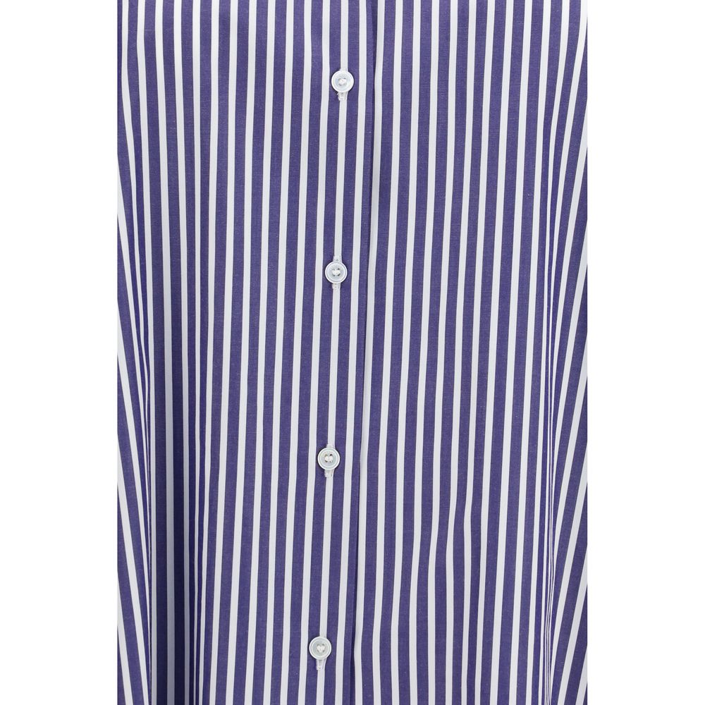 Max Mara Weekend Hudson Shirt in Blue Cotton