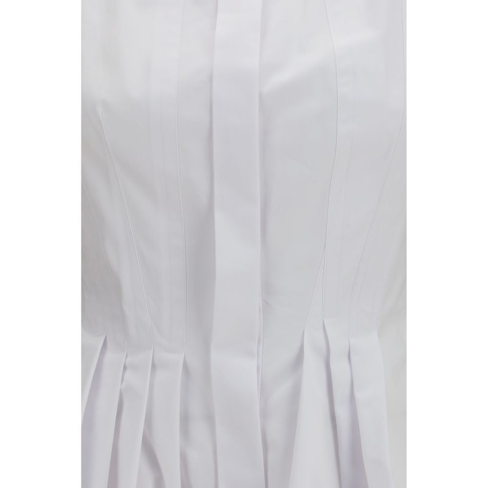 Max Mara Certosa Sleeveless Cotton Shirt