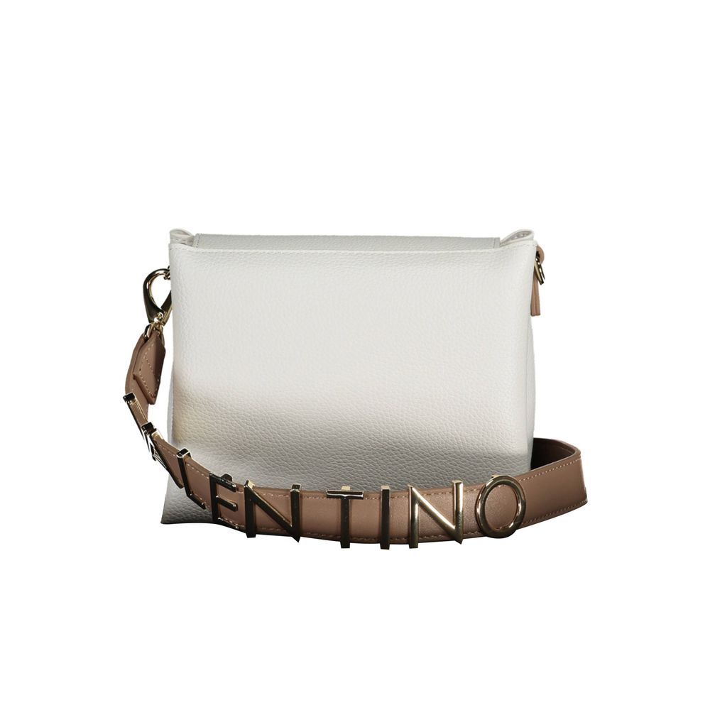 Valentino Bags – Mario Valentino White Faux Leather Women's Handbag