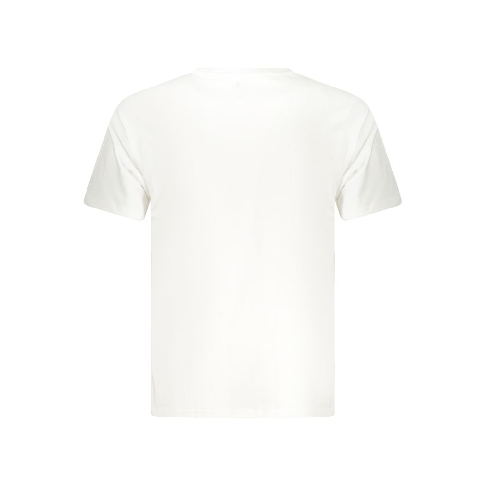 Converse Bianco Cotton Men T-Shirt
