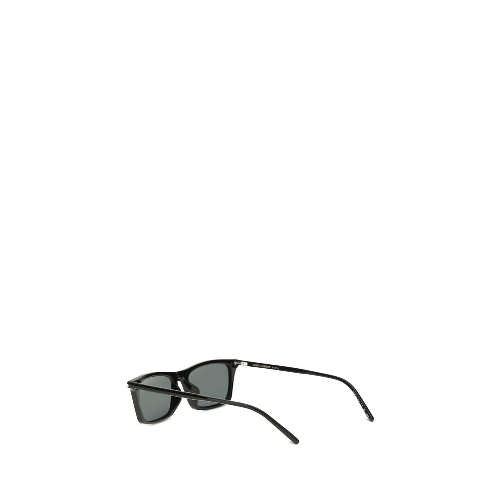 Saint Laurent SL 890 Betty Thin Sunglasses – Black Acetate Frame
