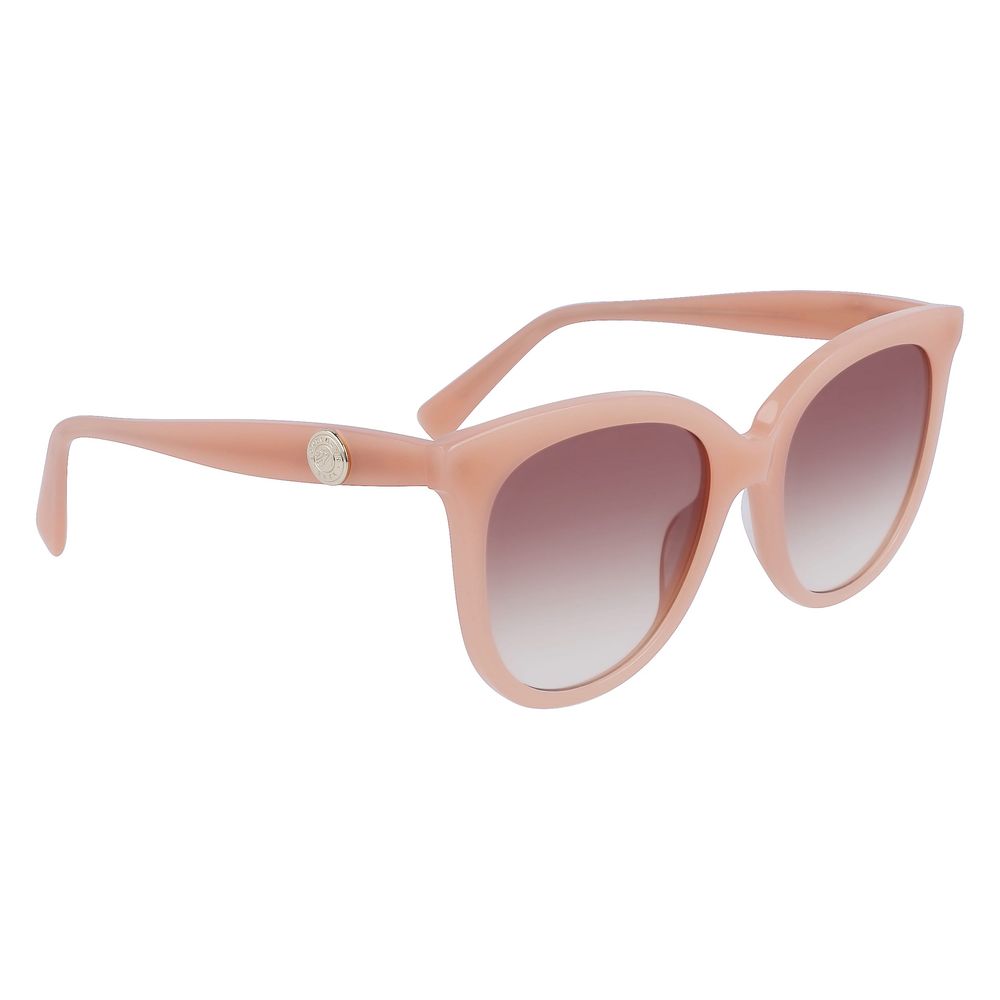 Longchamp Women's Multicolor Sunglasses – Pink Acetate Frame