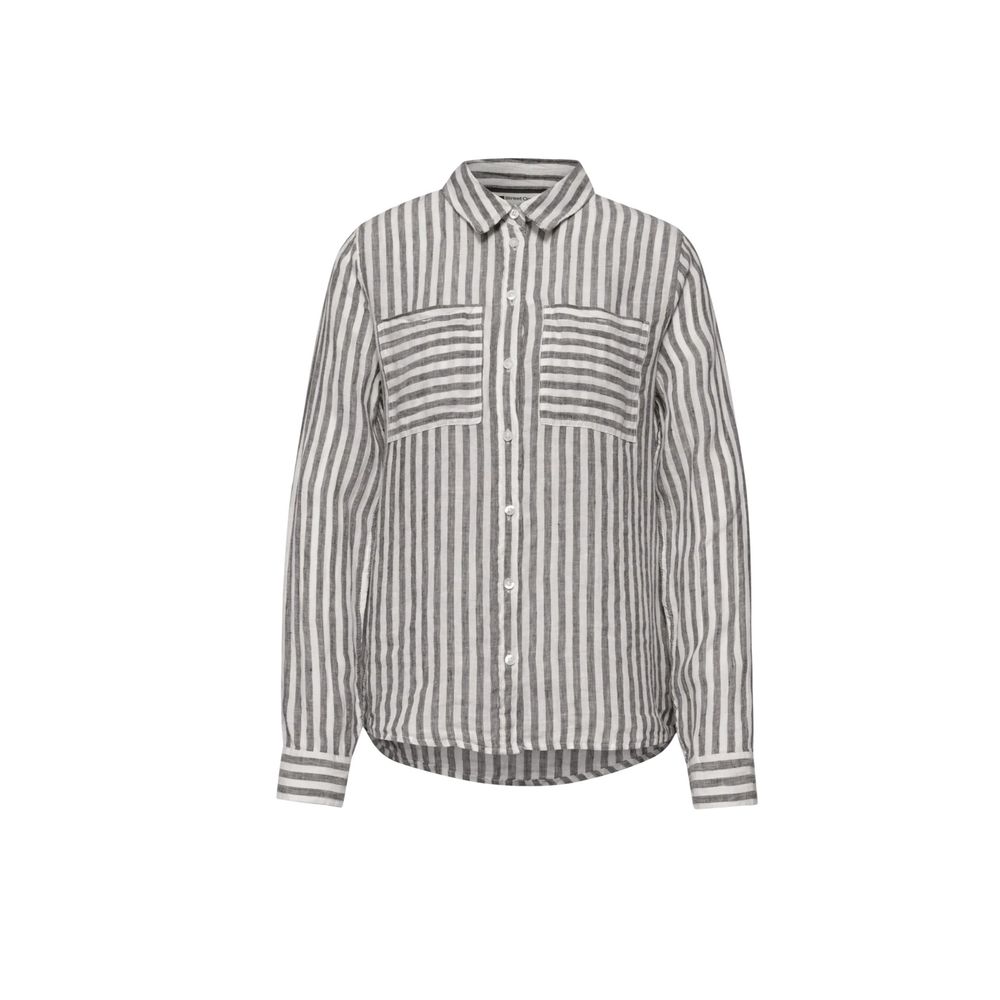 Street One Brown Linen Blouse - Effortless Elegance for Every Occasion