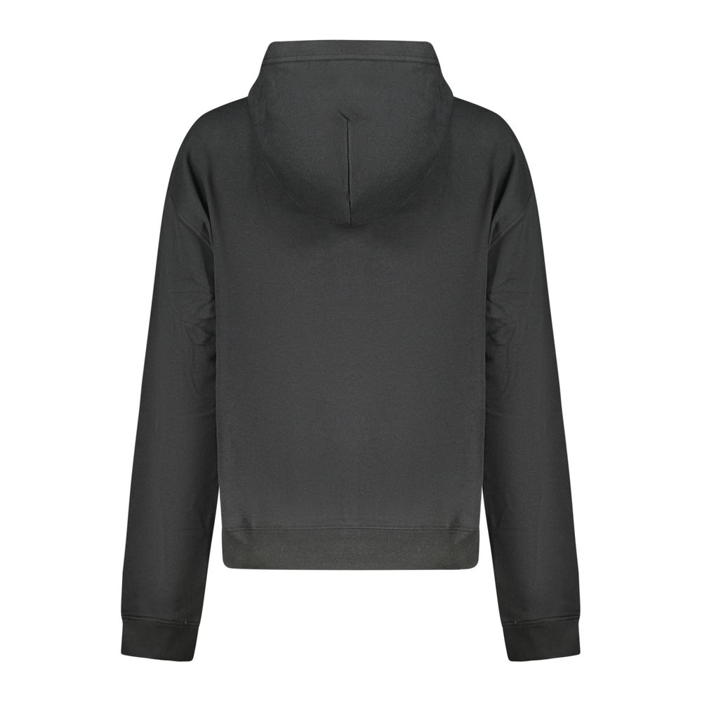 Converse Black Cotton Hooded Sweatshirt – Effortless Street Style