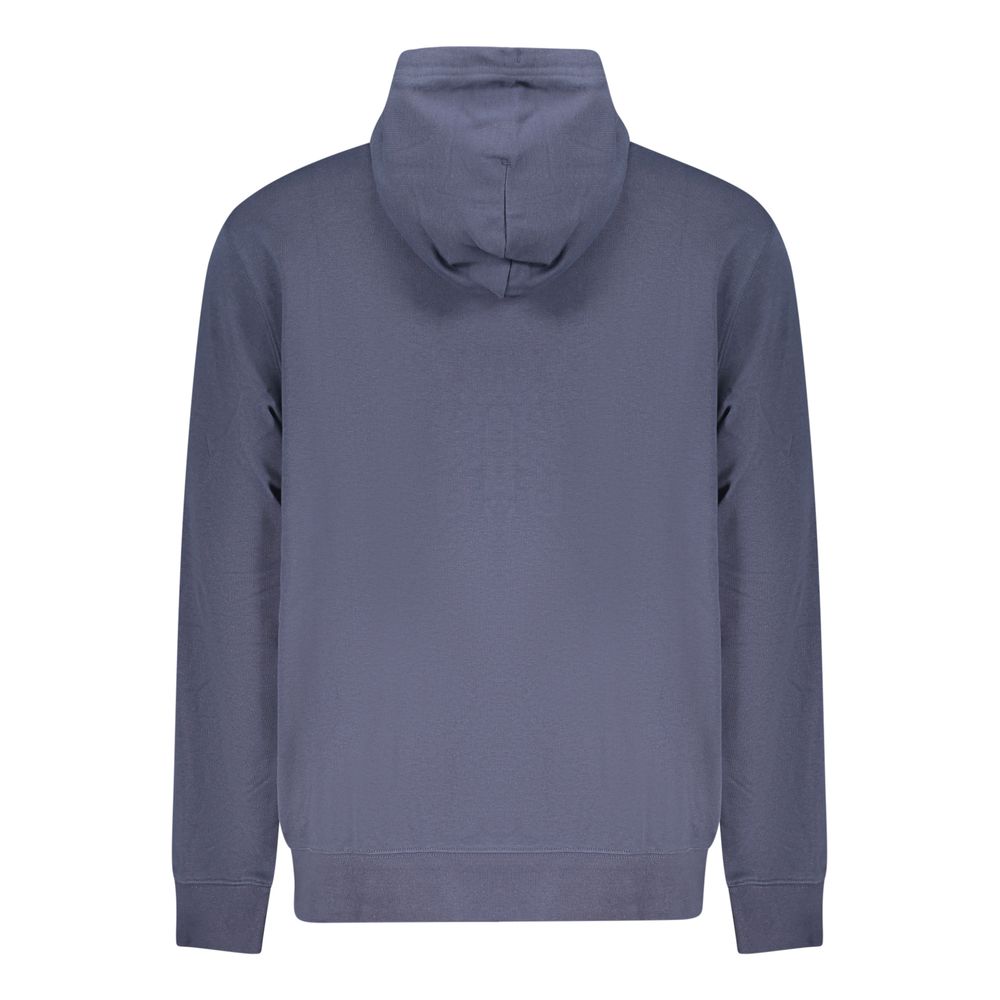 Converse Blue Cotton Hooded Sweatshirt