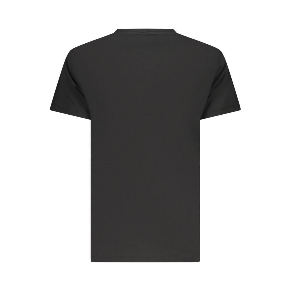 Freddy Black Cotton Sportswear T-Shirt