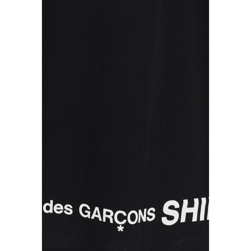 Comme des Garçons Oversized Black Cotton T-Shirt