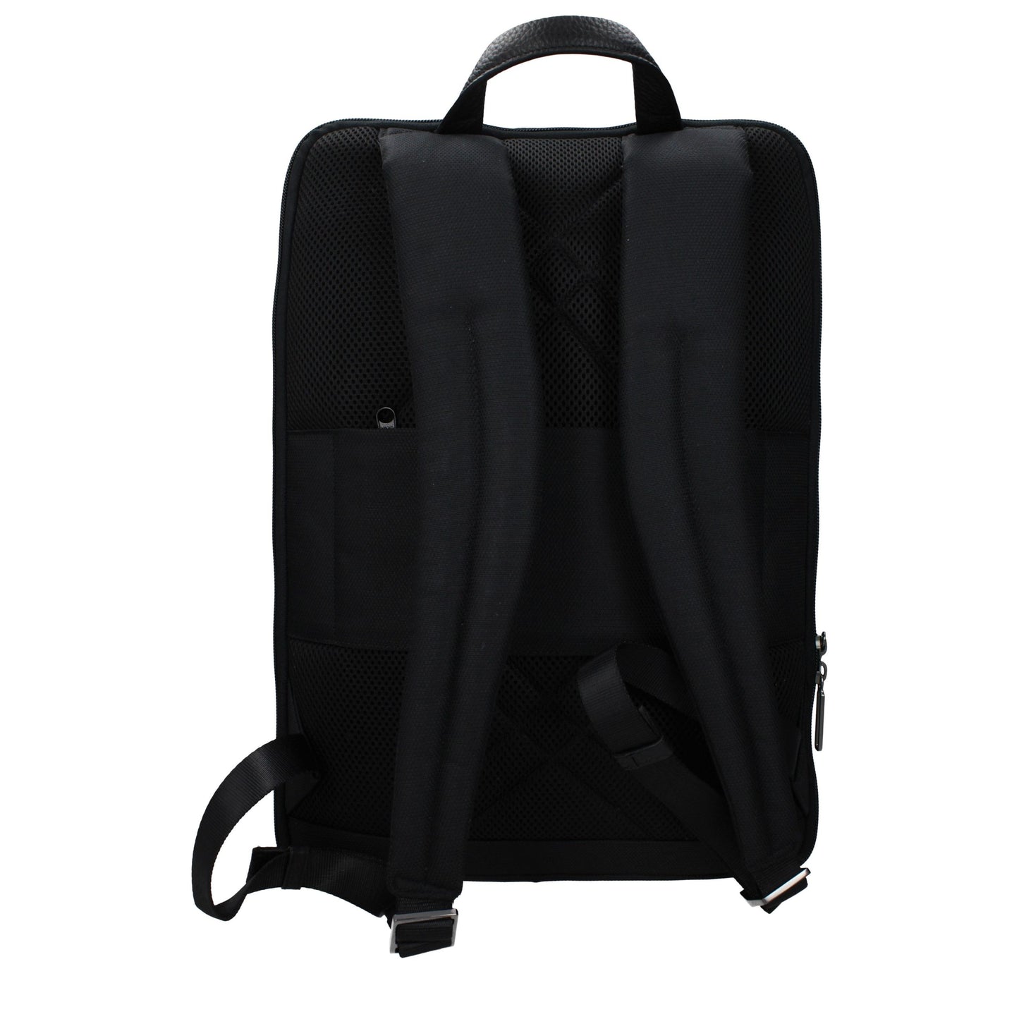 Piquadro Black Fabric Backpack - Stylish and Functional Companion