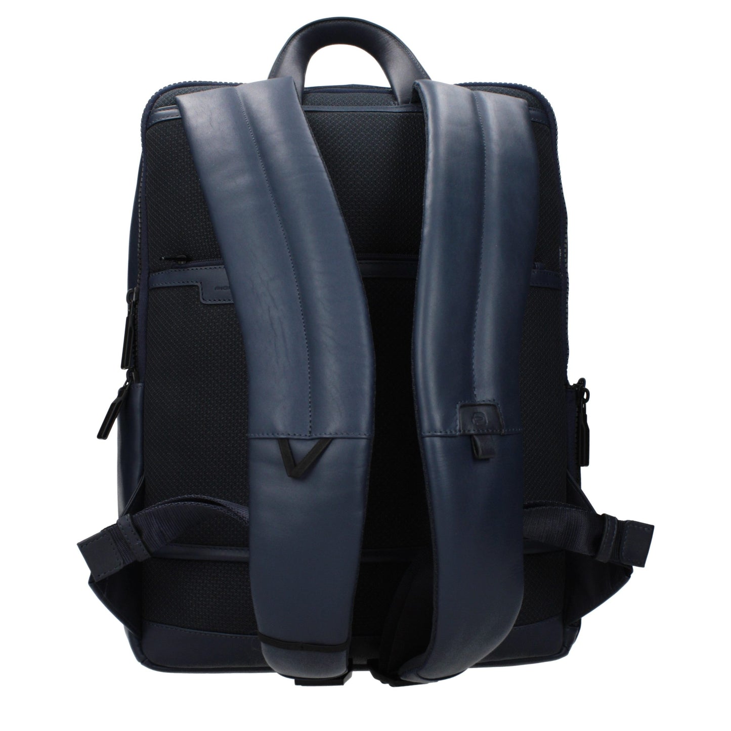 Piquadro Blue Leather Backpack – Stylish and Functional
