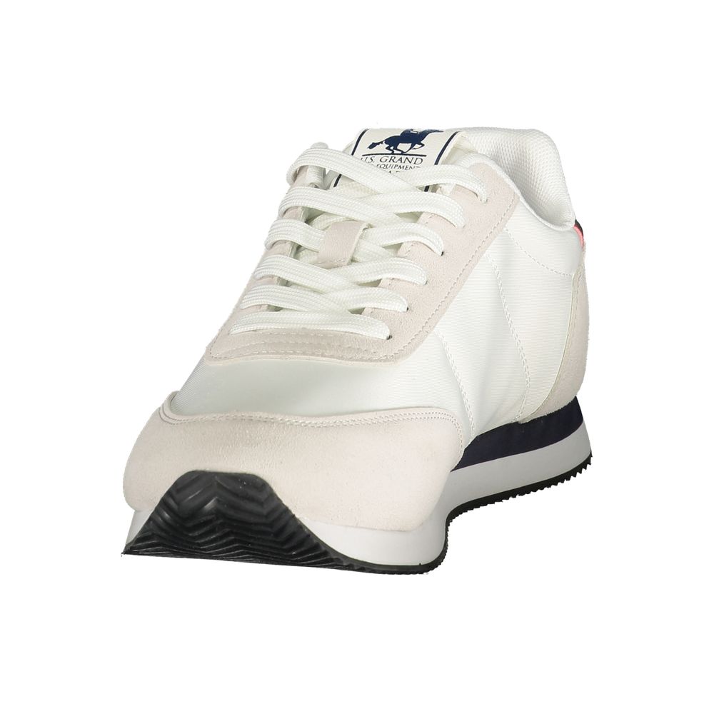 U.S. Grand Polo White Polyester Men's Sneaker
