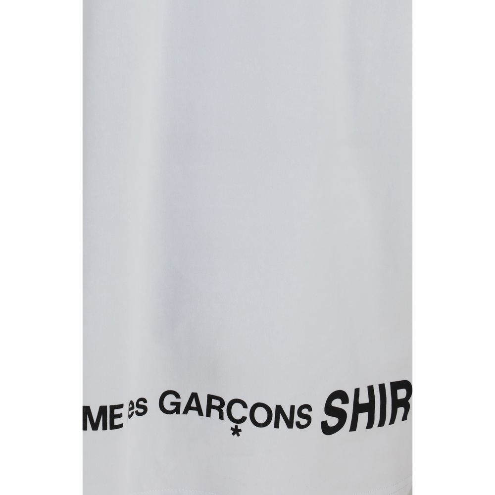 Comme des Garçons Oversized White Cotton T-Shirt