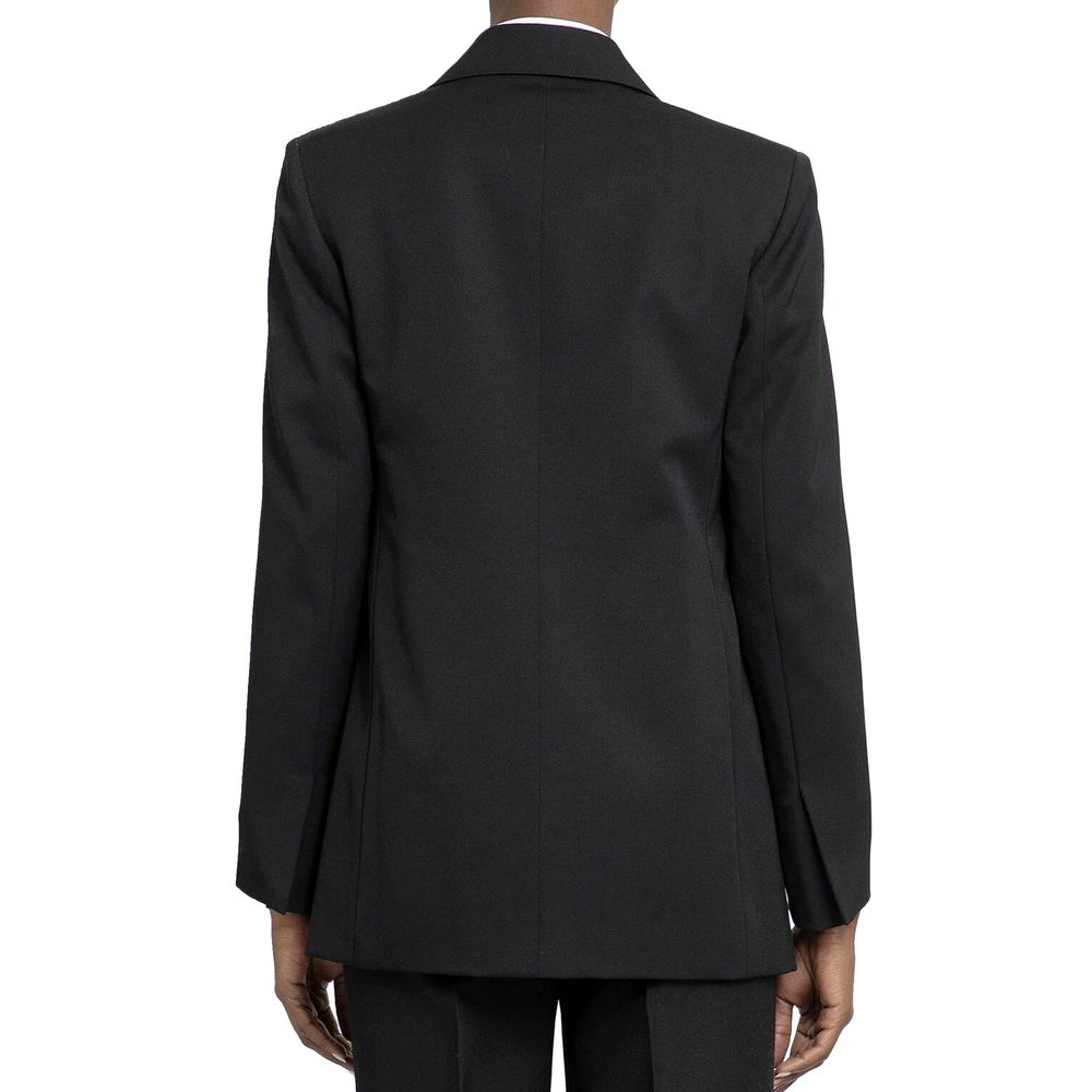 Lanvin Black Virgin Wool Blazer for Women