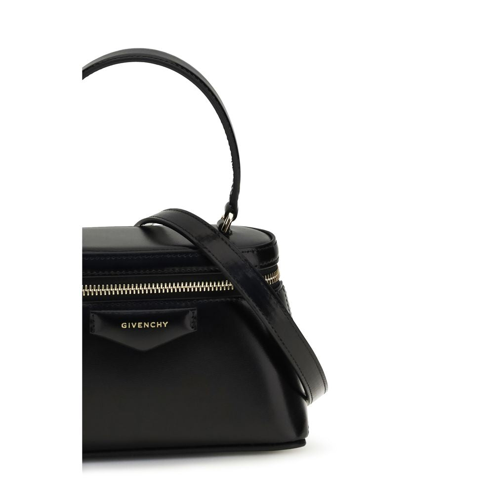 Givenchy Black Leather Antigona Mini Handbag