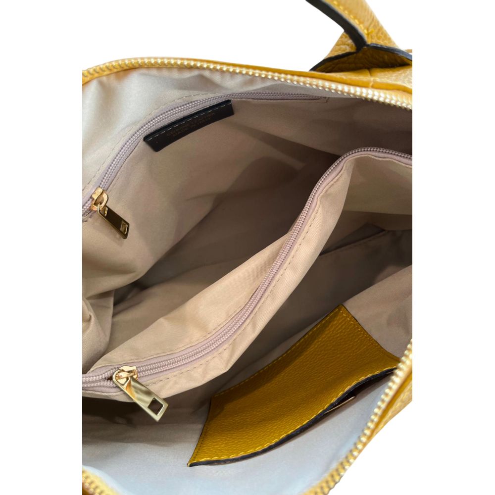Baldinini Trend Bicolor Cowhide Shoulder Bag
