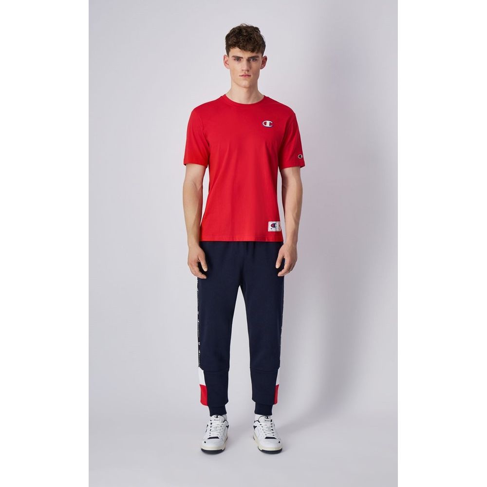 Champion Multicolor Cotton T-Shirt - Red