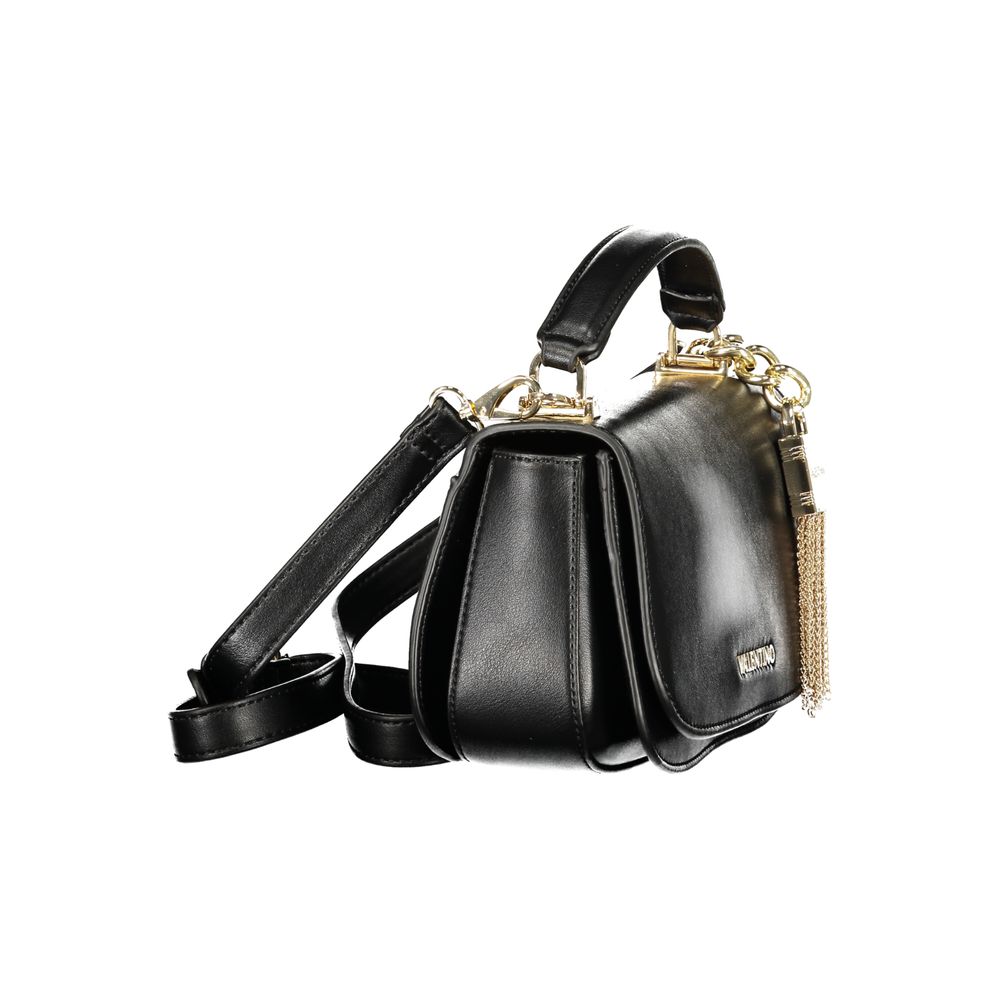Mario Valentino Black Italian Leather Women's Handbag