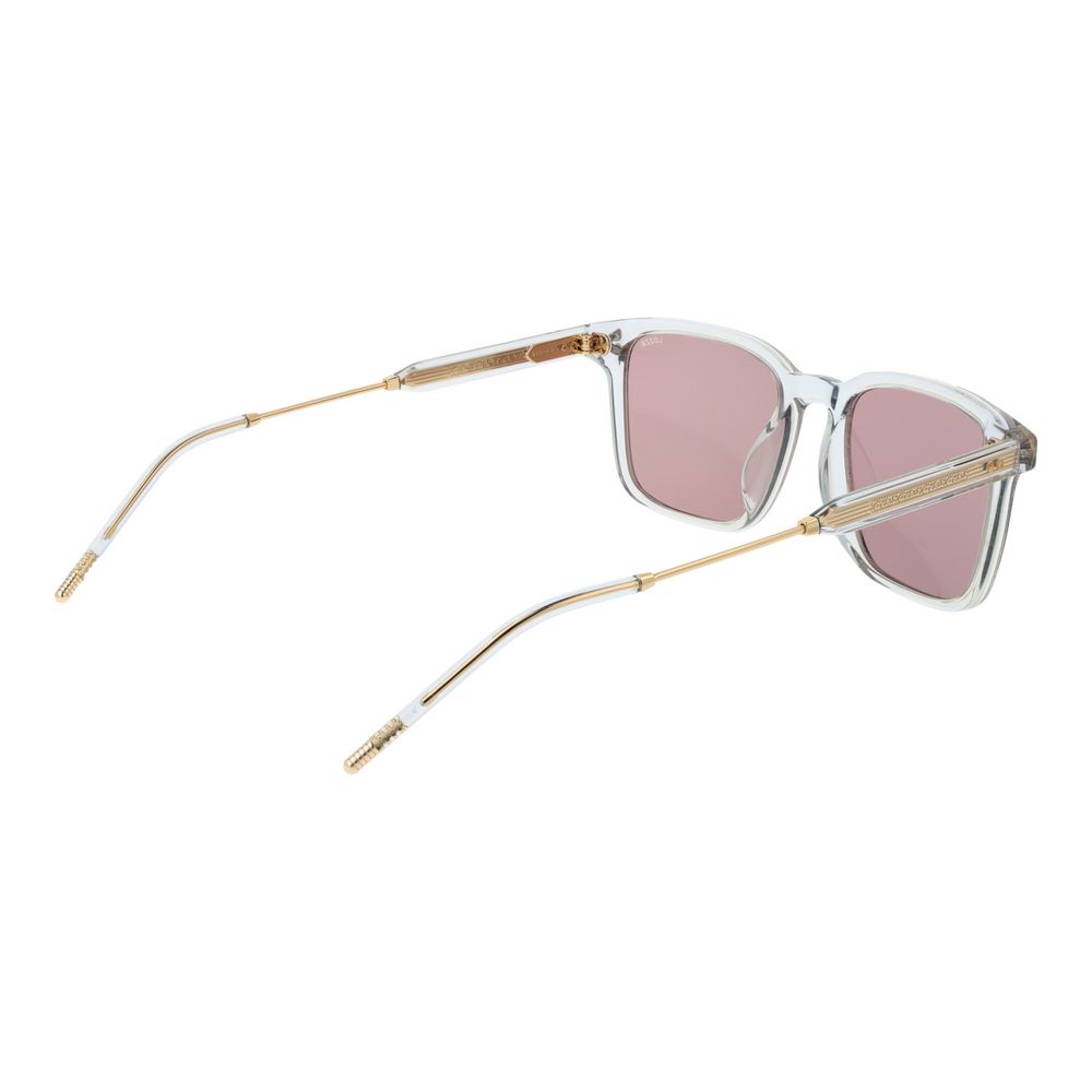 Lozza Gray Sunglasses – Unisex Full-Rim Frame with Rose Lenses