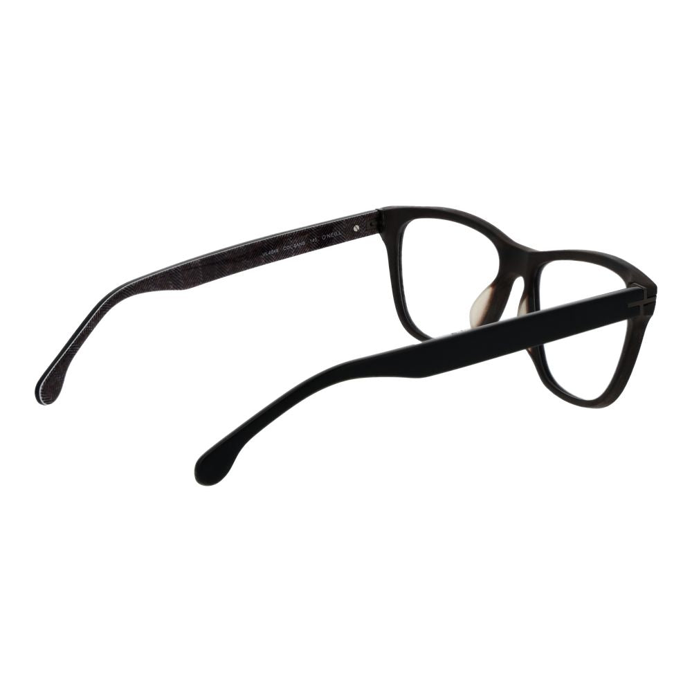 Lozza Brown Men’s Optical Glasses – Full-Rim Rectangle Frame