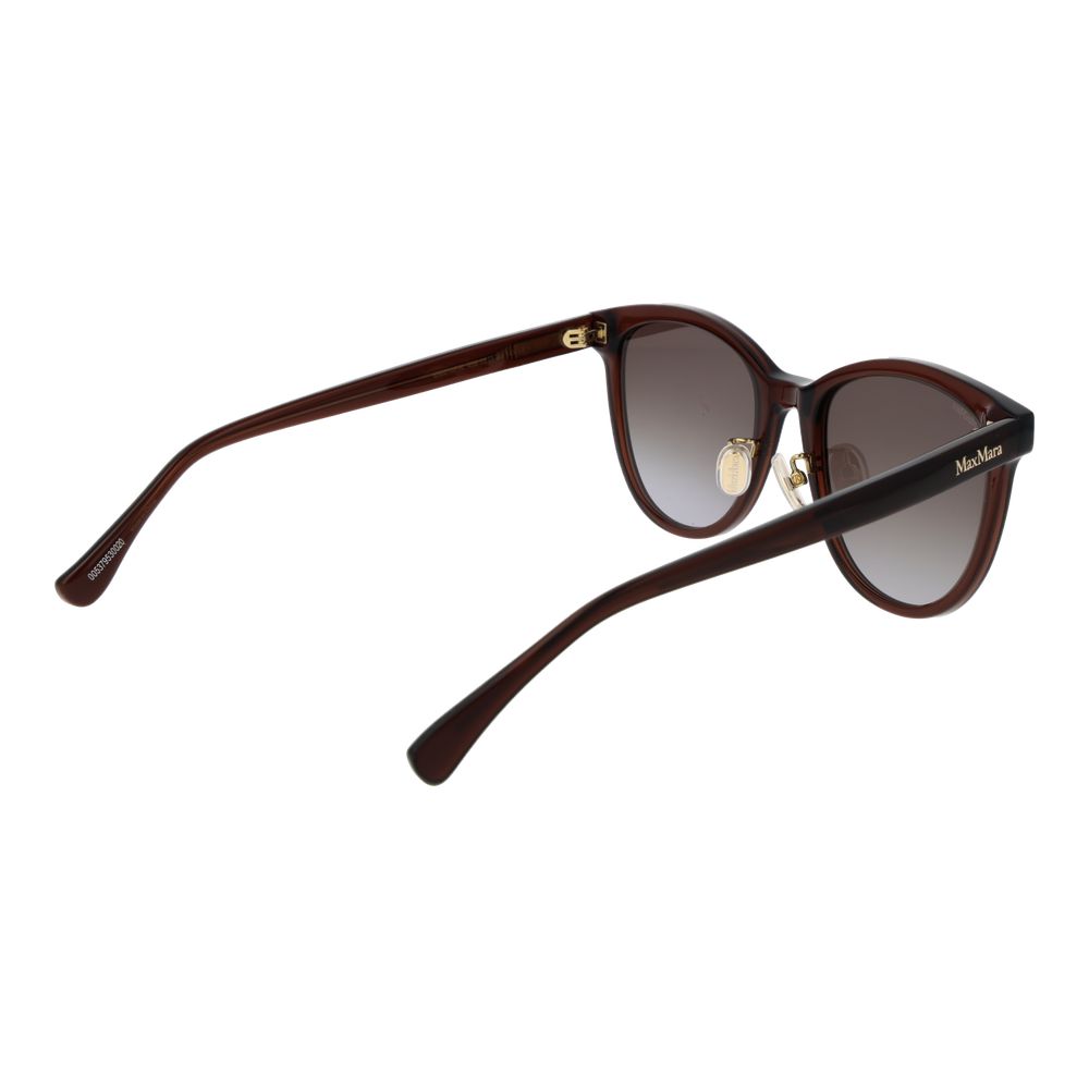 Max Mara Women’s Sunglasses – Brown Butterfly Frame, Brown Gradient Lenses